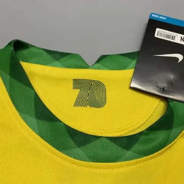 Brazil 2021 Home Kids Jersey And Shorts Kit