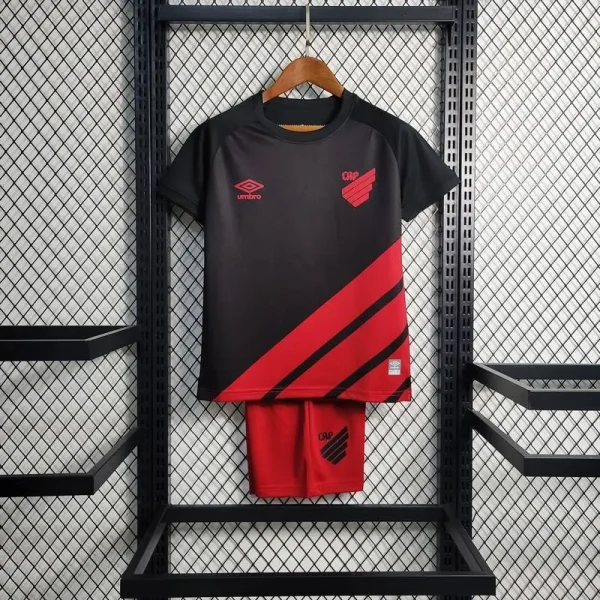 Athletico Paranaense 2023/24 Away Kids Jersey And Shorts Kit