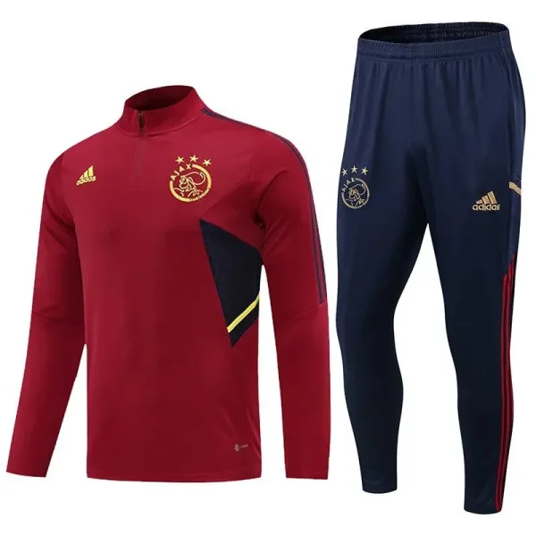 Ajax 2022-23 Half-Zip Tracksuit Red