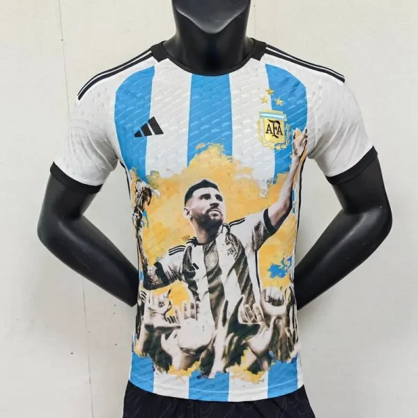 Argentina 2023/24 Messi Champion Edition Player Version Jersey