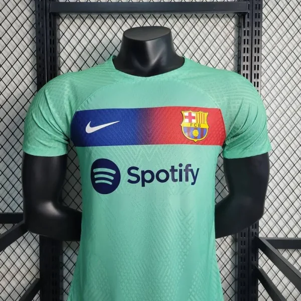 Barcelona 2023/24 Pre-Match Training Player Version Jersey