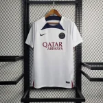 Paris Saint-Germain  2023/24 Pre-Match Training Jersey White