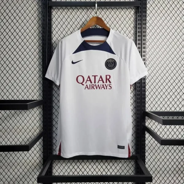 Paris Saint-Germain  2023/24 Pre-Match Training Jersey White