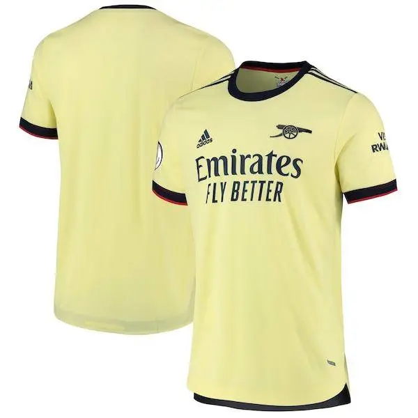 Arsenal 2021 Away Patch Jersey