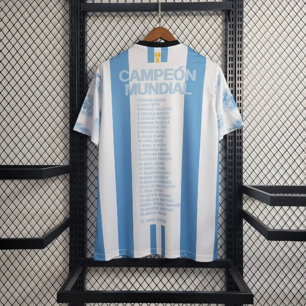 Argentina 2022 World Cup Champion Commemorative Jersey