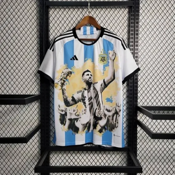 Argentina 2023/24 World Cup Championship Commemorative Edition Jersey