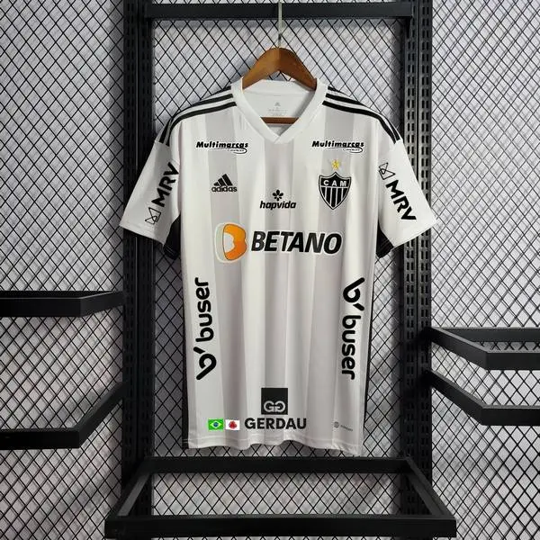 Atletico Mineiro 2022/23 Away All Sponsors + Patch