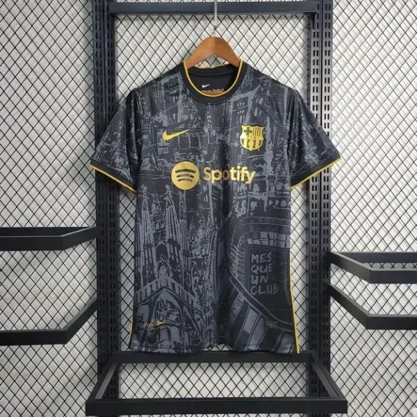 Barcelona 2023/24 Black Gold Special Edition Jersey