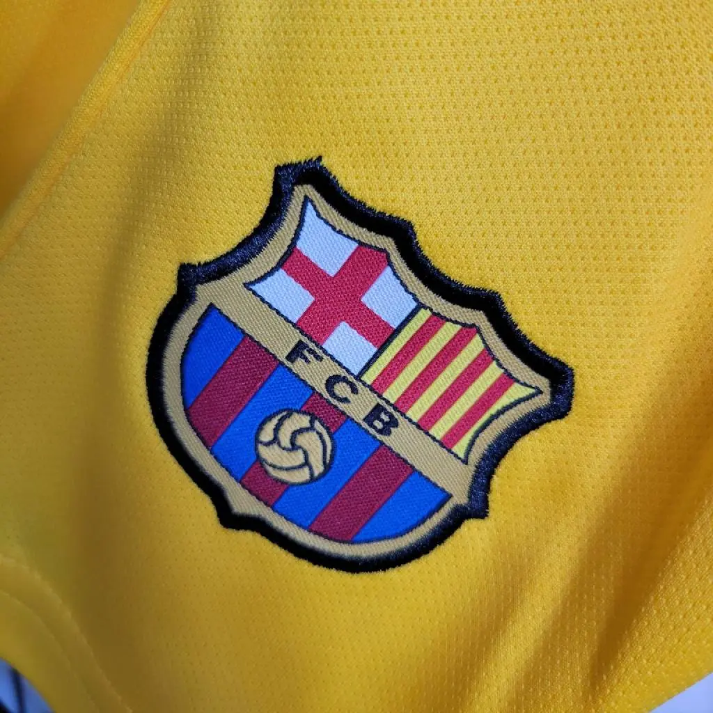 Barcelona 2022/23 4th Away Kids Jersey And Shorts Kit