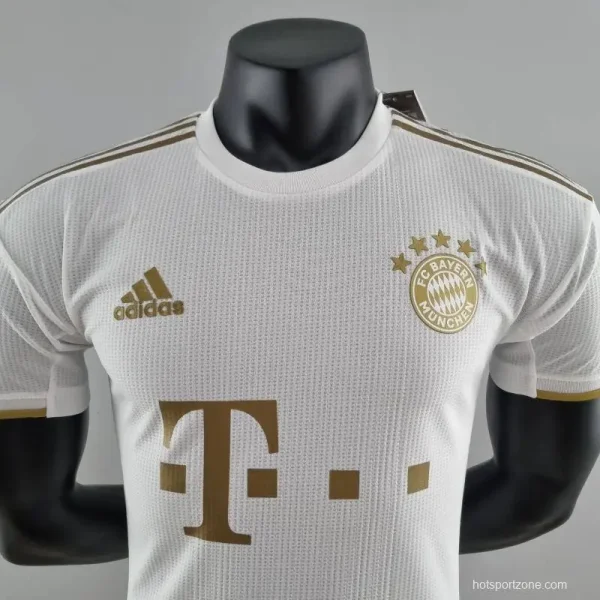 Bayern Munich 2022/23 Away Player Version Jersey