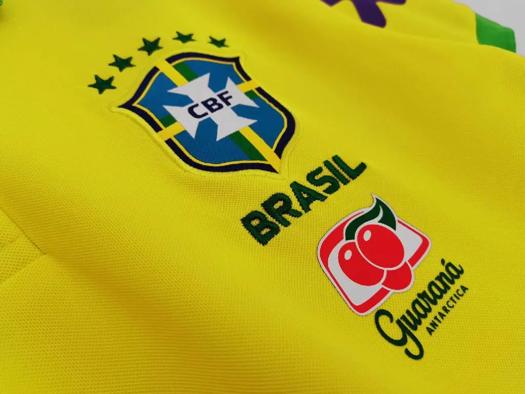 Brazil 2022 Polo Yellow Top For The  Season