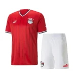 Egypt 2022/23 Home Kids Jersey And Shorts Kit