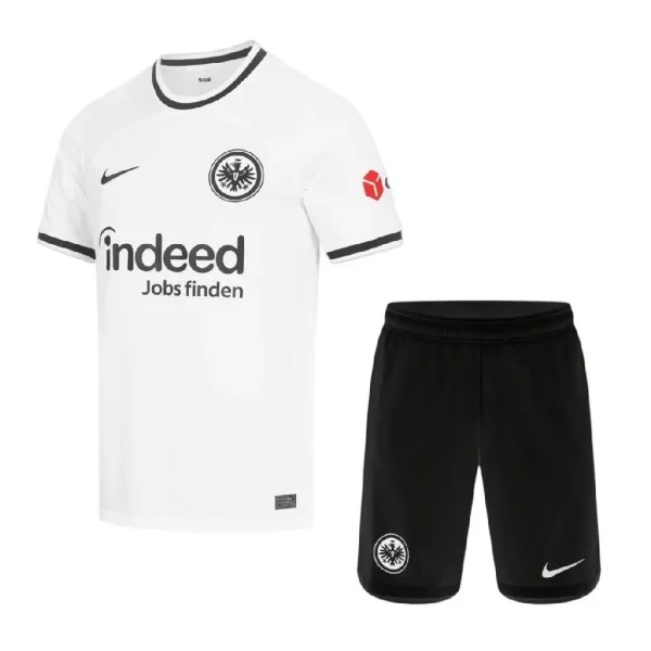 Eintracht Frankfurt 2022/23 Home Kids Jersey And Shorts Kit