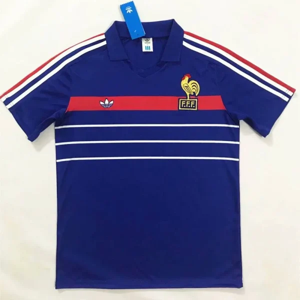 France 1984 Home Retro Jersey