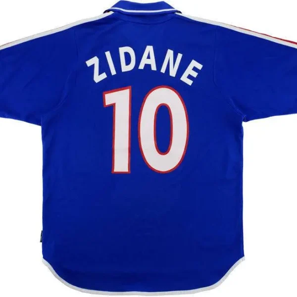 France 2000 Zidane Home Retro Jersey