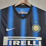 Inter Milan 2010/11 Home Long Sleeves Retro Jersey