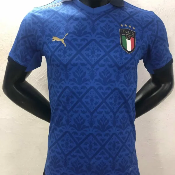 Italy 2021 Home Player Version Jersey