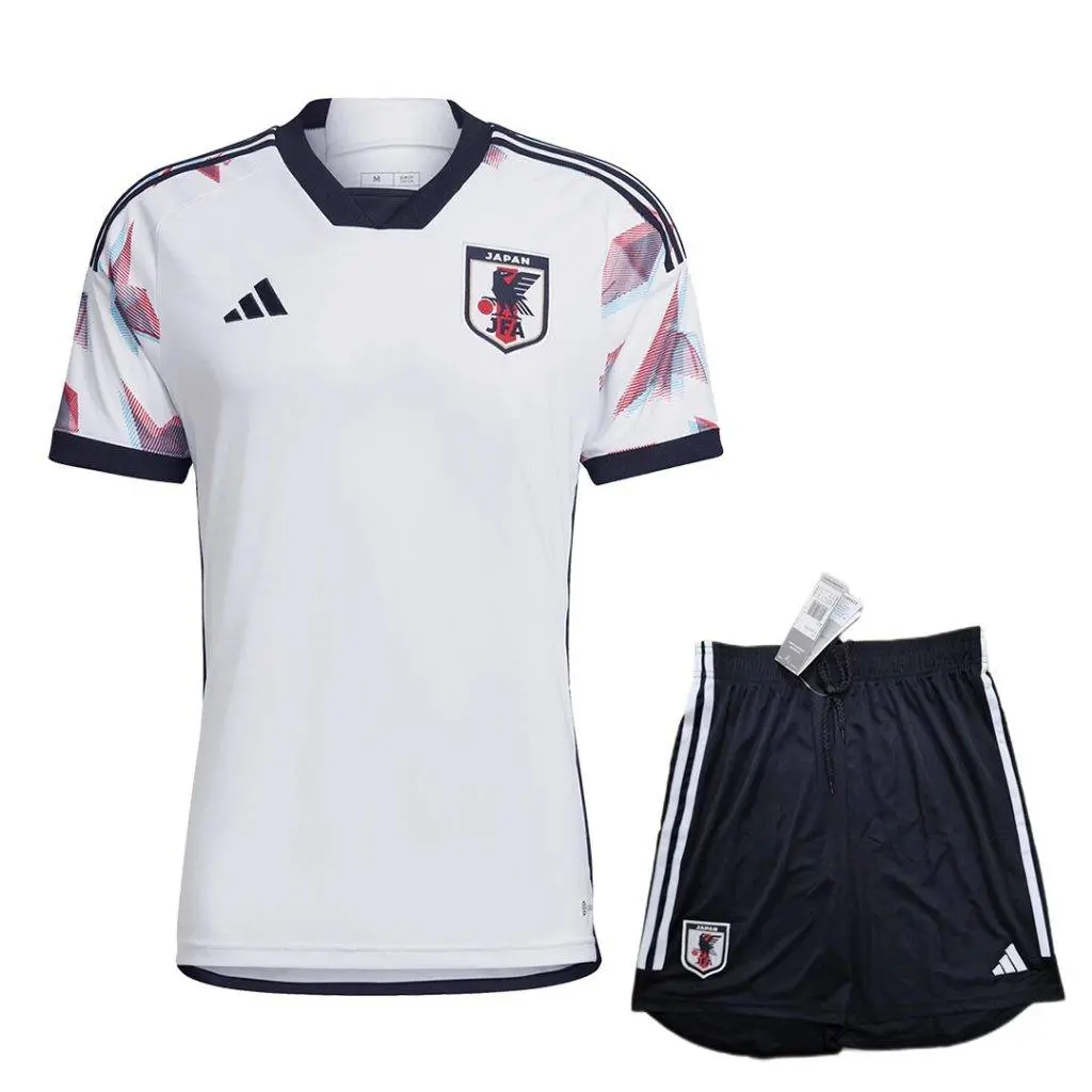 Japan 2022/23 Away Kids Jersey And Shorts Kit