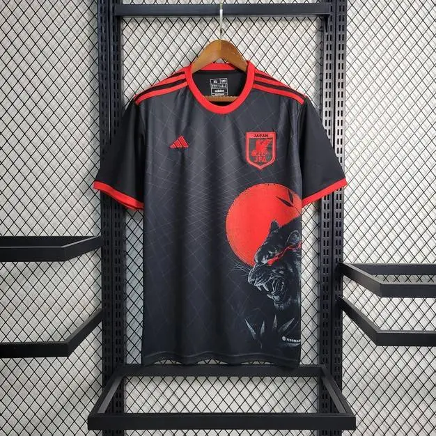 Japan 2023/24 Black Leopard Head Special Edition Jersey