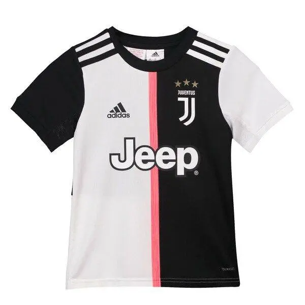 Juventus Adidas Youth 2019/20 Home Replica Jersey - Black