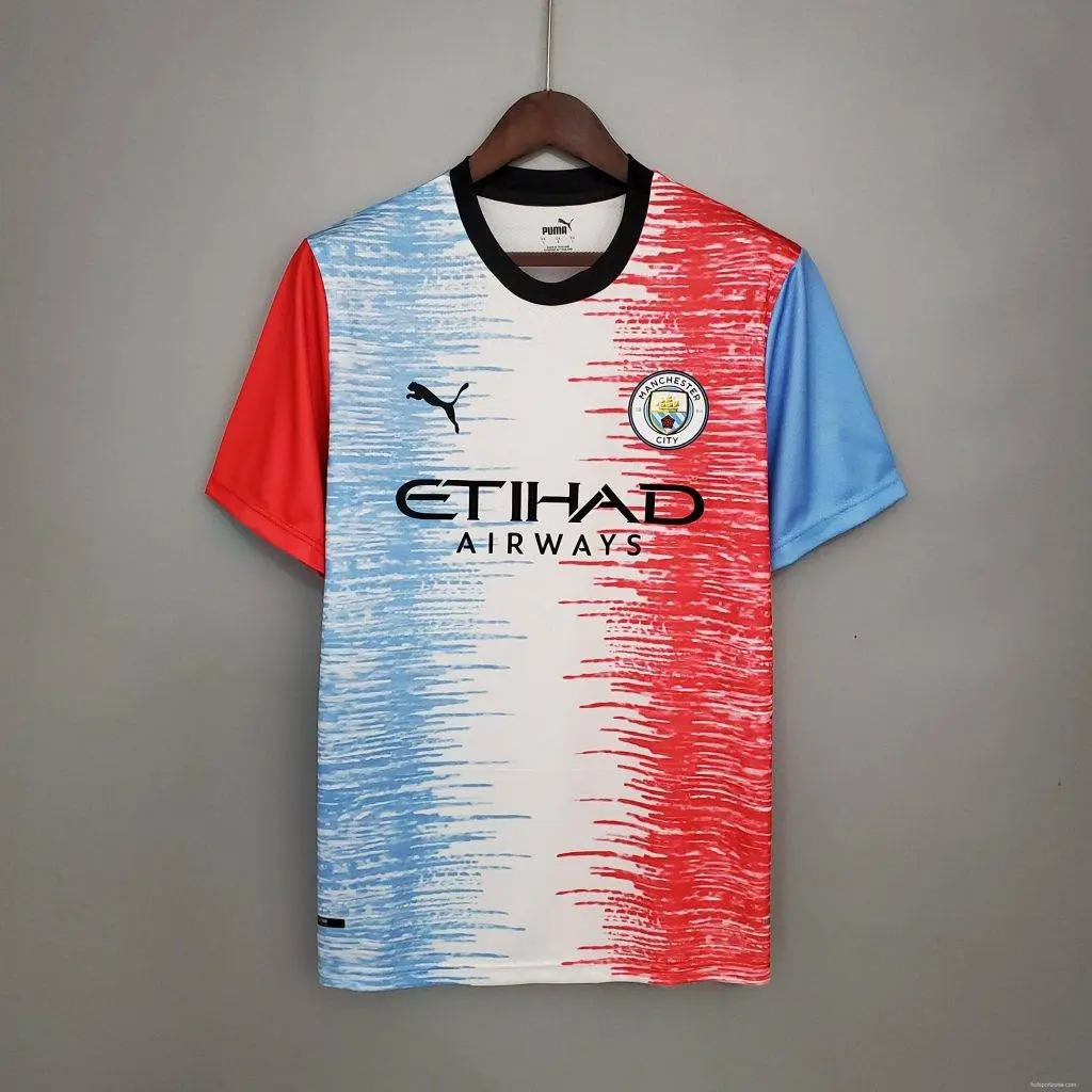 Manchester City 2021/22 Pre-Match Training Jersey Jersey