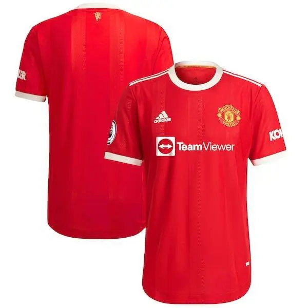 Manchester United Adidas 2021/22 Home Authentic Jersey - Red