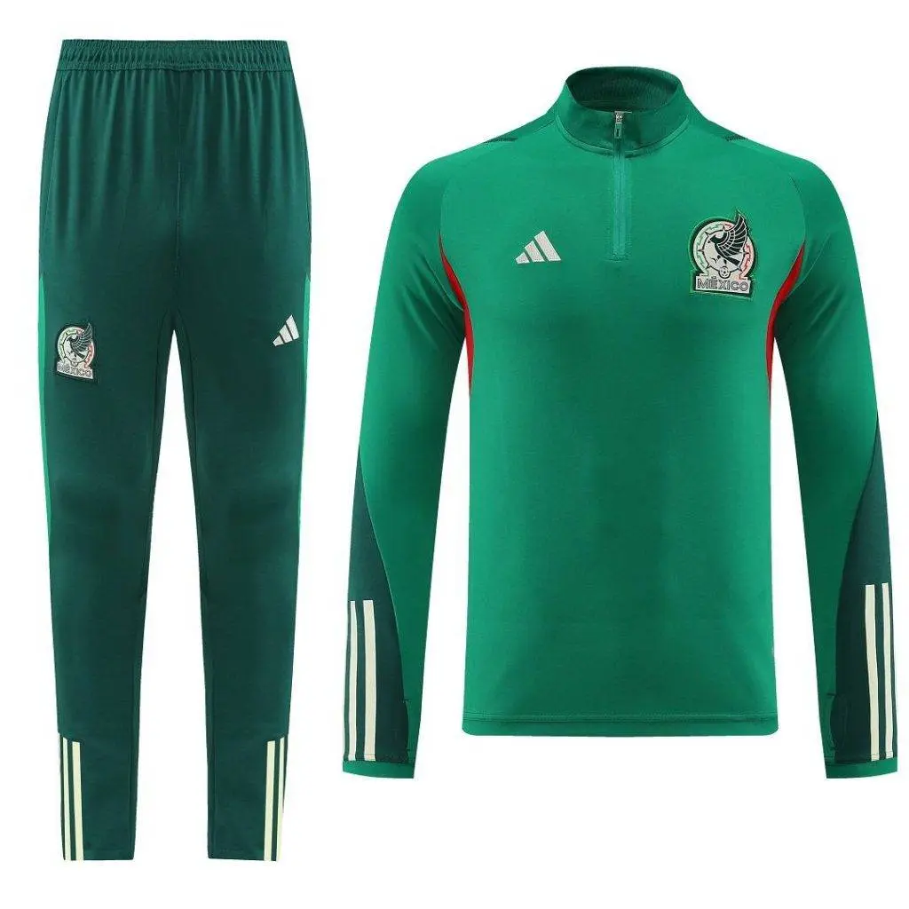 Mexico 2022-23 Jacket Tracksuit Green