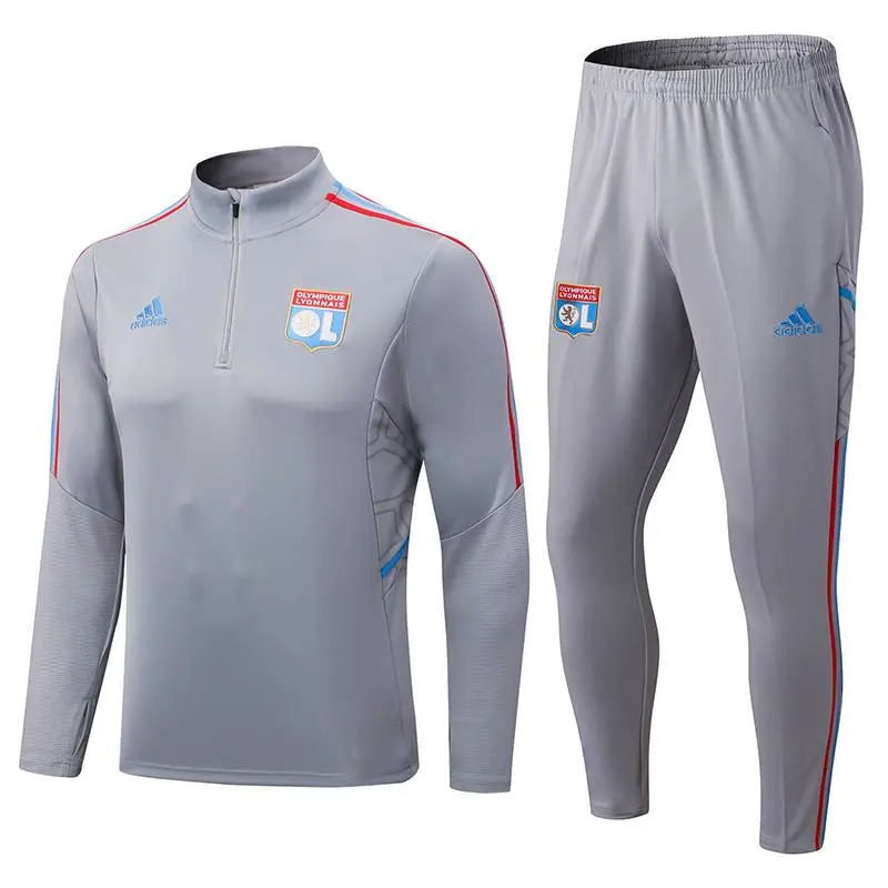 Olympique Lyonnais 2022-23 Half-zip Tracksuit