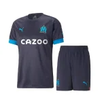 Olympique Marseille 2022/23 Away Kids Jersey And Shorts Kit