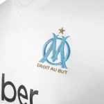 Olympique Marseille Puma 2021/22 Home Replica Jersey - White/blue