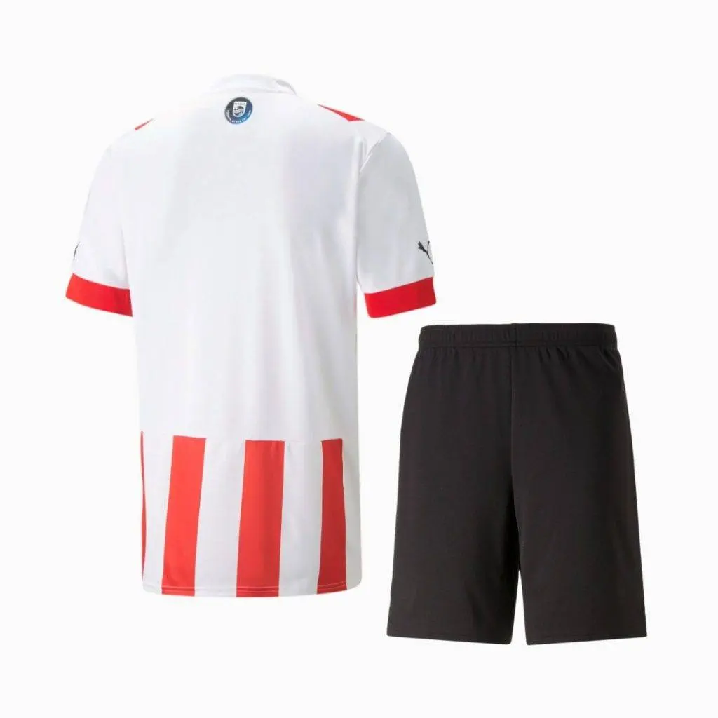 PSV Eindhoven 2022/23 Home Kids Jersey And Shorts Kit