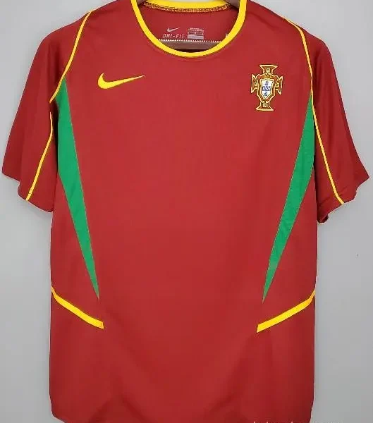 Portugal 2002 Home Retro Jersey