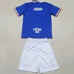 Rangers 2022/23 Home Kids Jersey And Shorts Kit