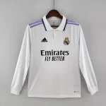 Real Madrid 2022/23 Home Long Sleeves Jersey