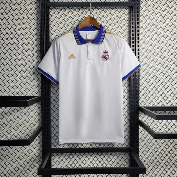 Real Madrid 2023/24 White Polo