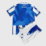 Real Sociedad 2022/23 Home Kids Jersey And Shorts Kit