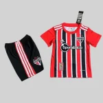 Sao Paulo 2022 Away Kids Jersey And Shorts Kit