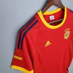 Spain 2002 Home Retro Jersey