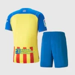 Valencia CF 2022/23 Third Kids Jersey And Shorts Kit