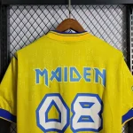 West Ham United 2008 Yellow Iron Maiden Edition Retro Jersey