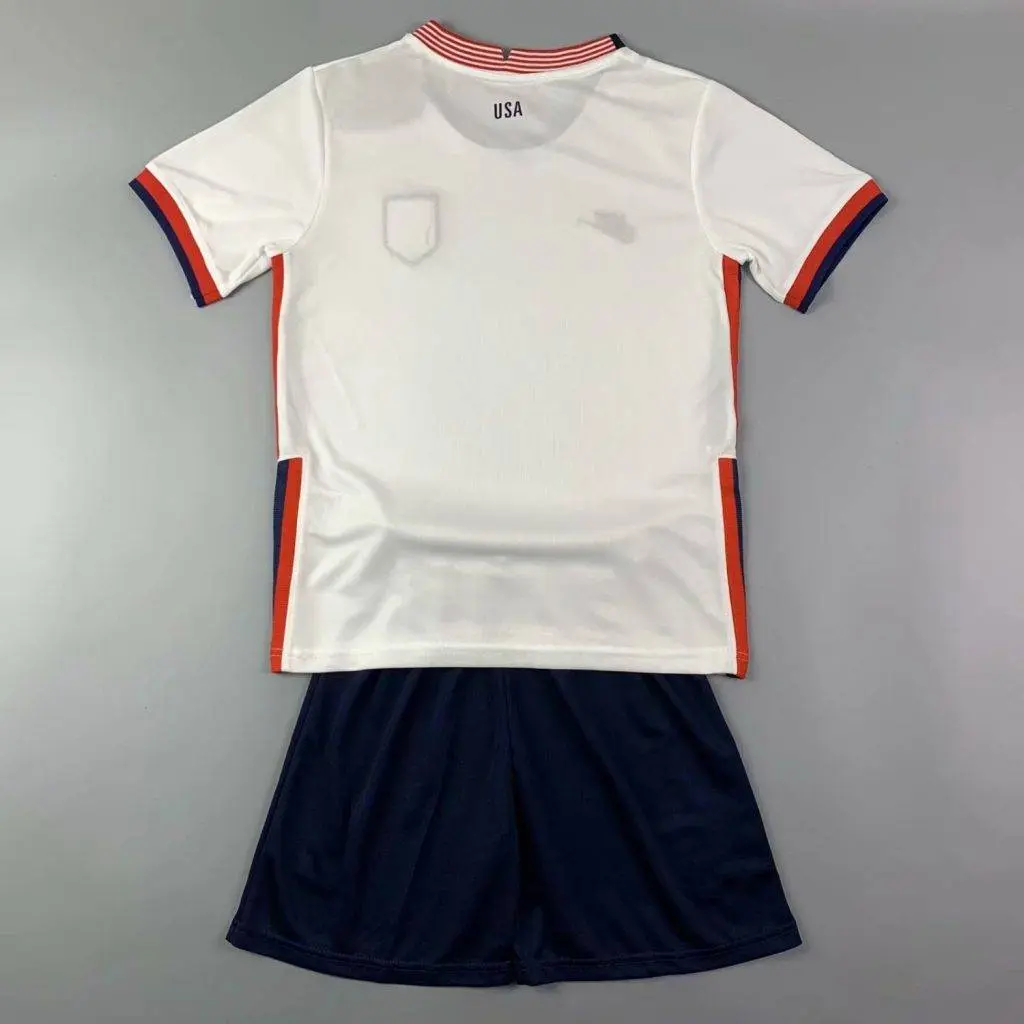 USA 2021 Home Kids Jersey And Shorts Kit