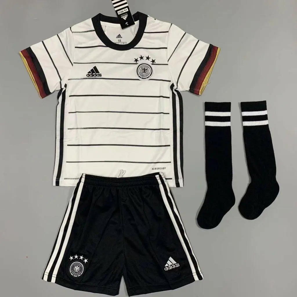 Germany 2021 Home Kids Jersey And Shorts Kit