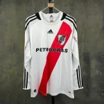 River Plate 2009/2010 Home Long Sleeves Retro Jersey