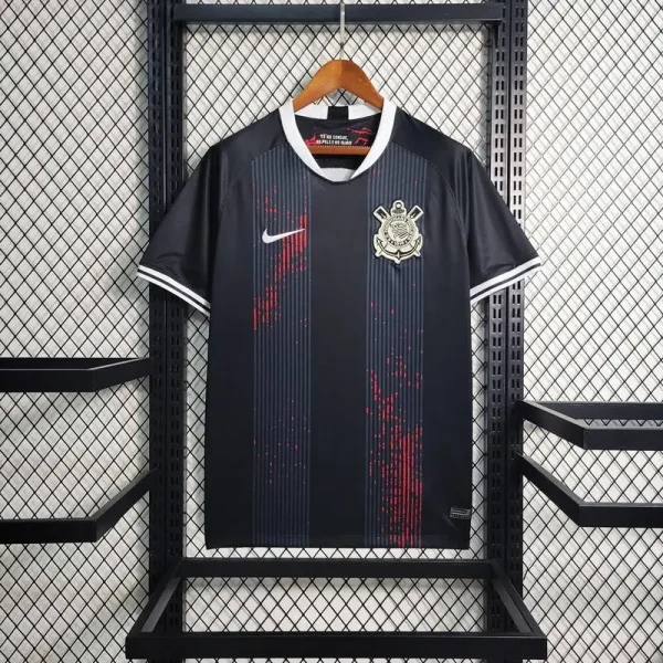 Corinthians 2023/24 Pre-Match Training Jersey Black