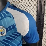 Manchester City 2023/24 Pre-Match Training Player Version Jersey