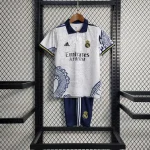 Real Madrid 2022/23 White Dragon Edition Kids Jersey And Shorts Kit