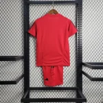 Flamengo 2023/24 Red Kids Jersey And Shorts Kit