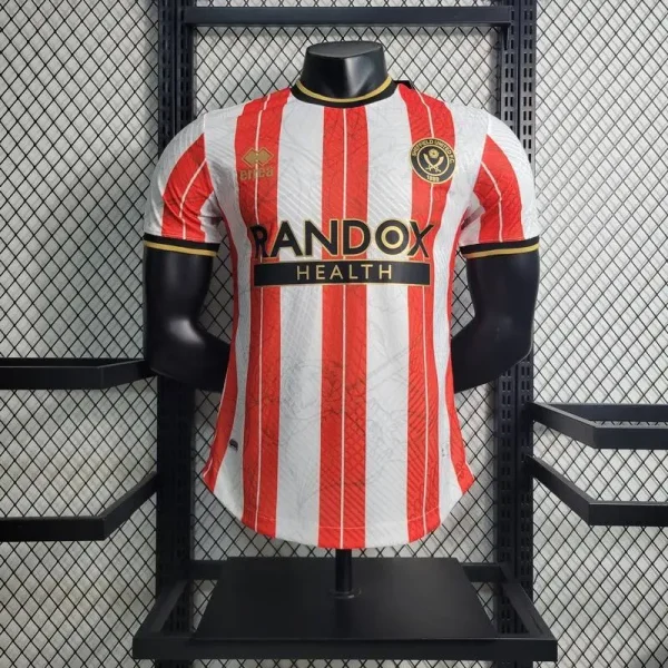 Sheffield United 2023/24 Home Player Version Jersey