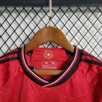 Manchester United 2023/24 Home Kids Jersey And Shorts Kit