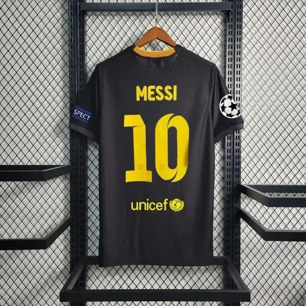 Barcelona 2013/14 Third Messi #10 With Patch Retro Jersey